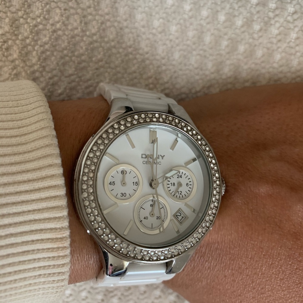 DKNY chronograph fashion watch.